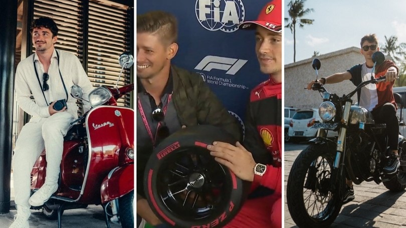 MotoGP, Charles Leclerc e la sua passione per le moto