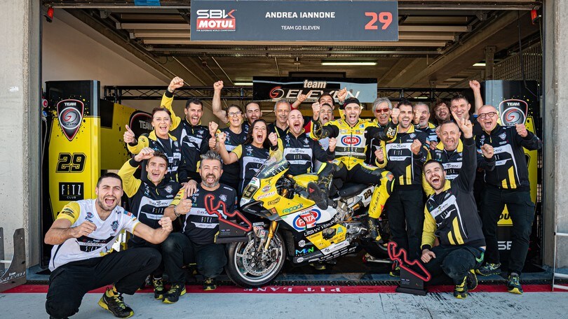 SBK, ufficiale: Andrea Iannone e Go Eleven insieme anche nel 2025