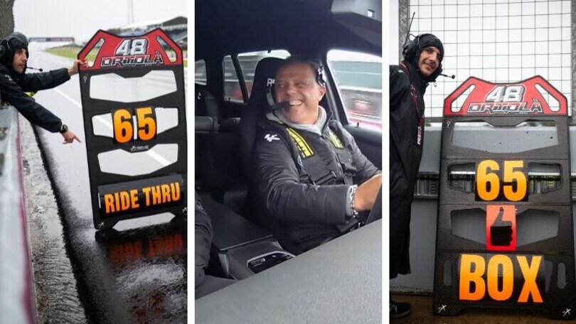 MotoGP, Phillip Island: divertente sketch tra Loris Capirossi e Migno