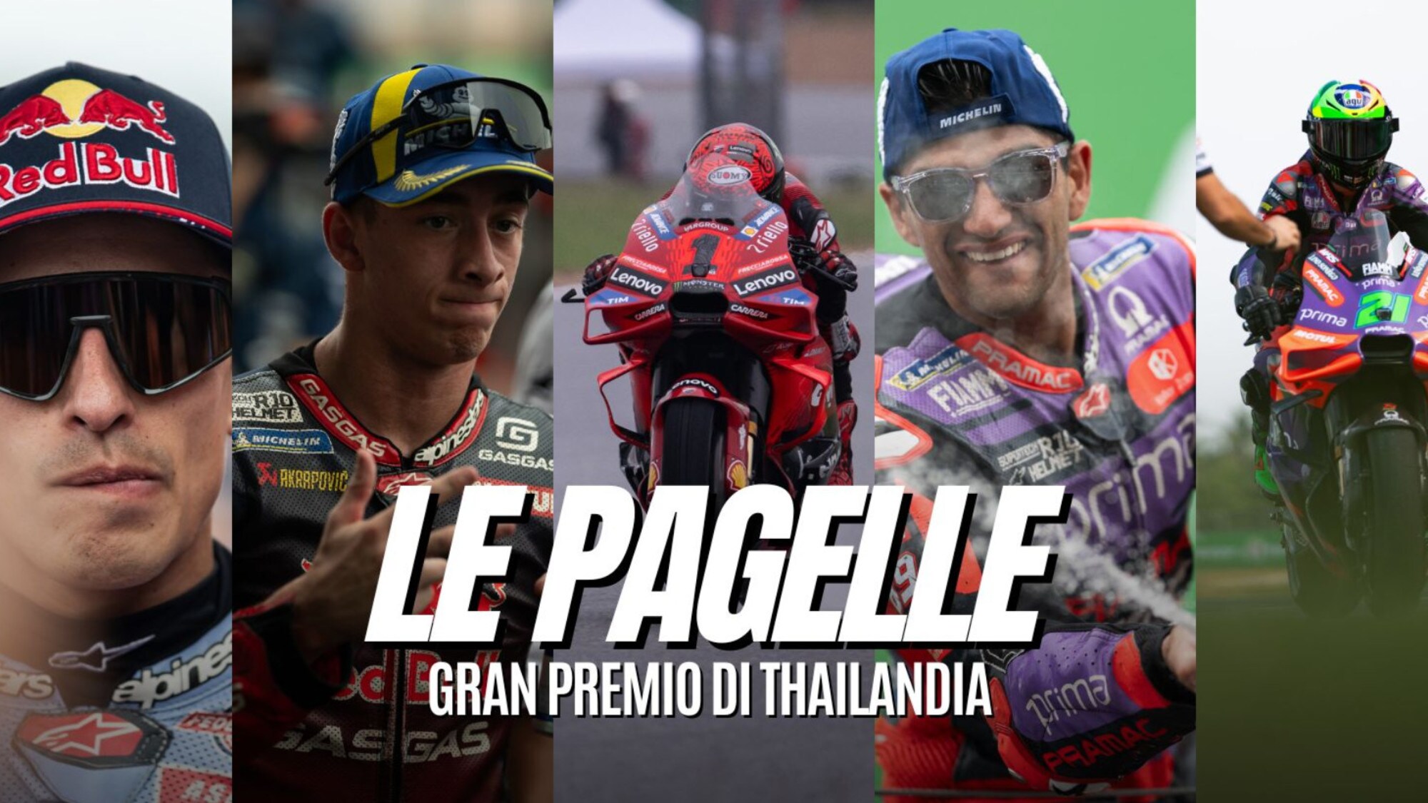 Pagelle Thailandia MotoGP 2024: Bagnaia risponde, Martin resiste ...