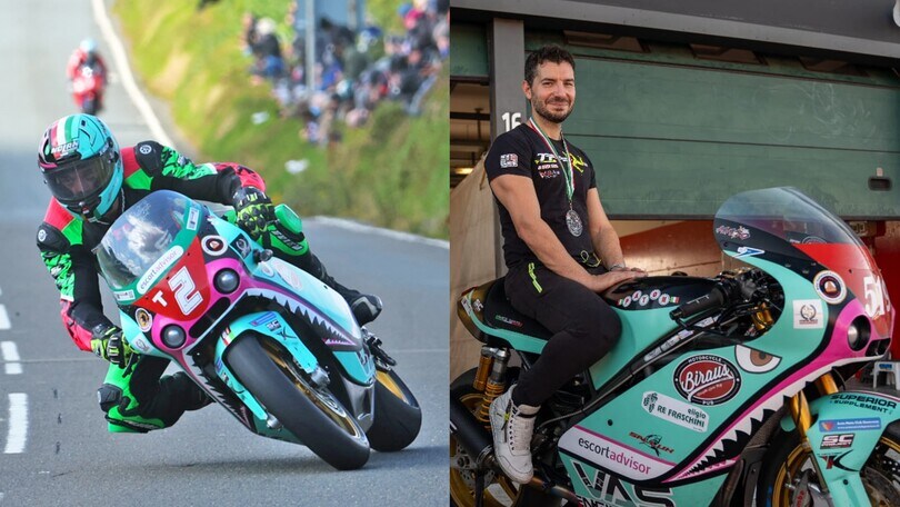 Il team VAS Engine pronto per il 2025: Majola al TT, Sallustro al Manx GP