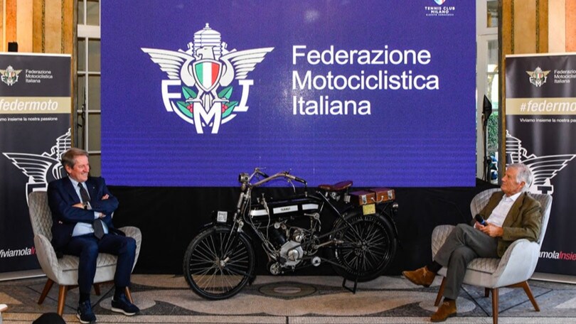Presentato il nuovo logo della Federazione Motociclistica Italiana