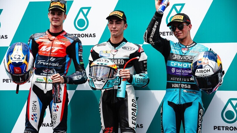 Moto3, risultati qualifiche GP Malesia 2024: la pole è di Fernandez, 6° Lunetta