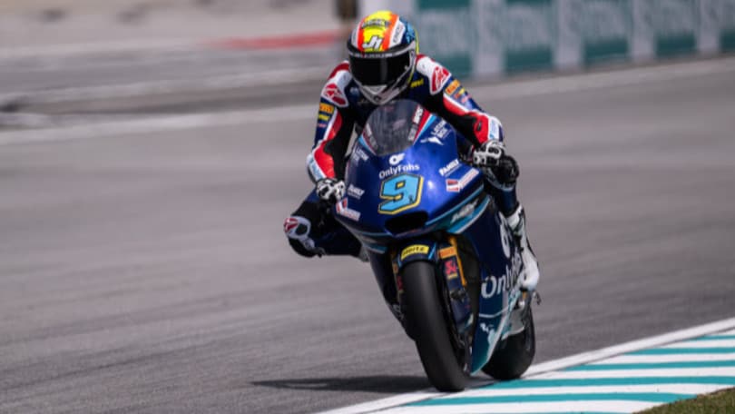 Qualifiche Moto2 Sepang: pole da record per Navarro, terzo Vietti