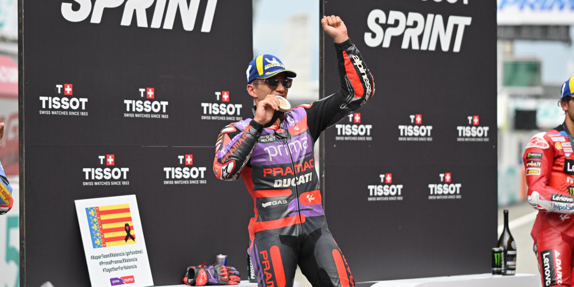 GP Malesia, Martin: "Non pensavo che Bagnaia commettesse un errore del genere"