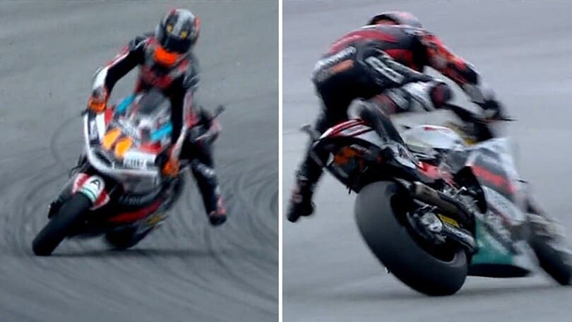 Moto2, GP Malesia: Aron Canet, salvataggio da paura in Q2