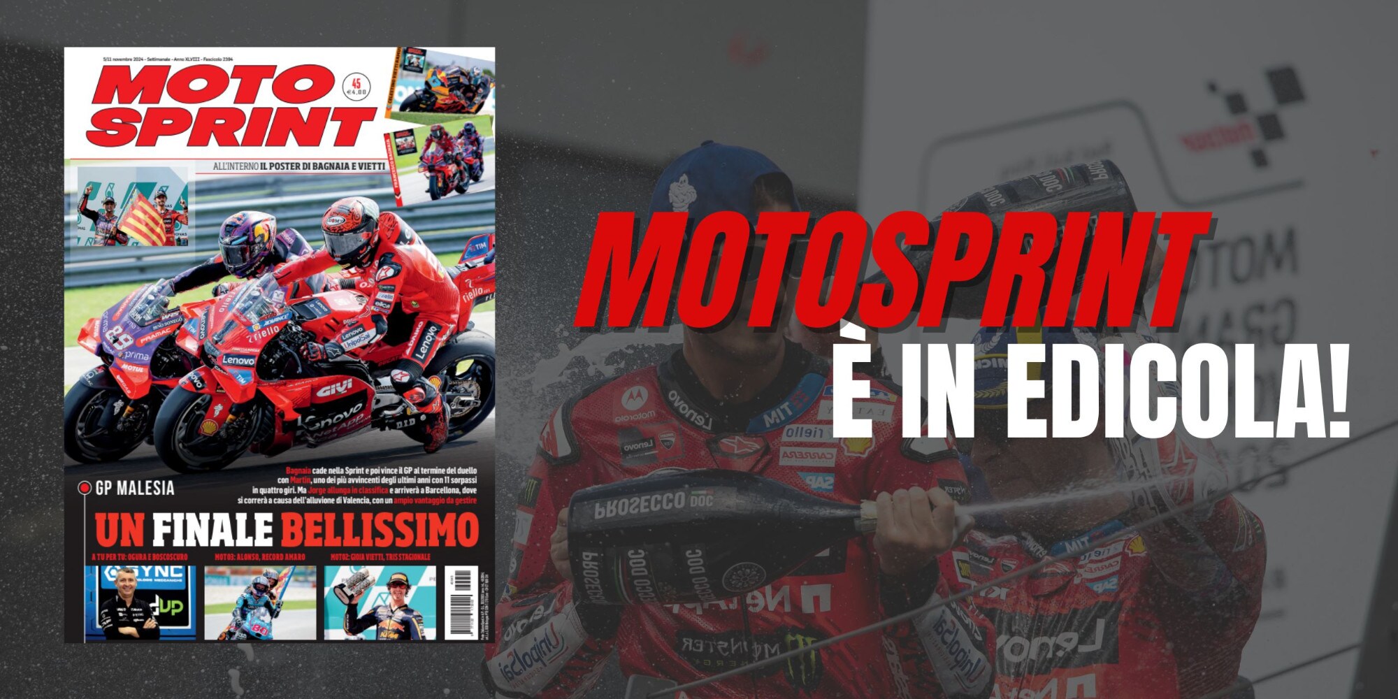 Motosprint è in edicola!