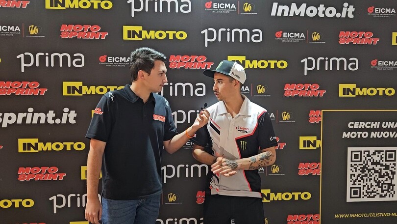 EICMA 2024: la videointervista a "Nacho" Cornejo