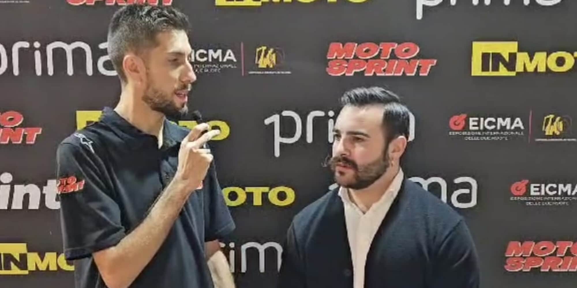 CIV, Manfredi: “Il mio podio con Suzuki a Misano resterà nella storia” | EICMA 2024