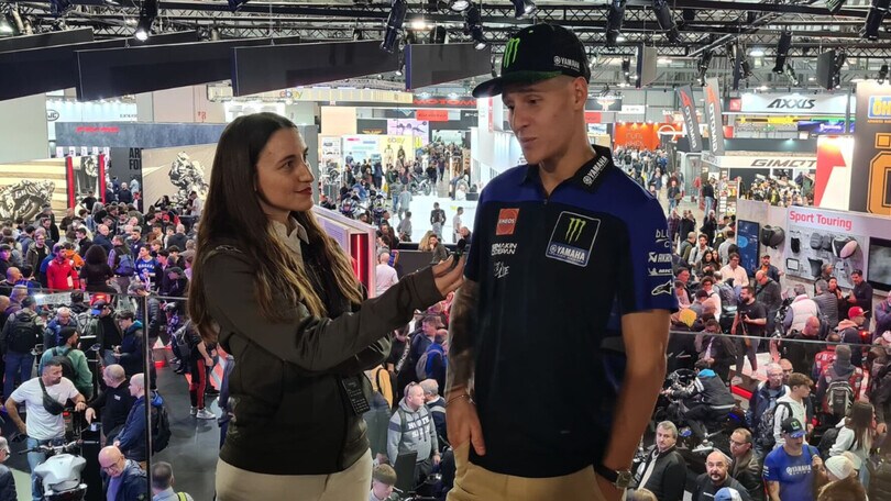 EICMA, Quartararo: “Martin-Bagnaia? Jorge il titolo ce l’ha in mano”