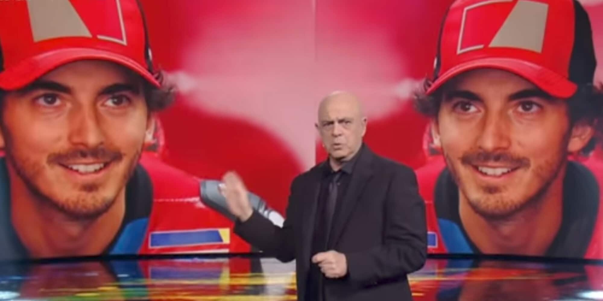 MotoGP, Maurizio Crozza: "Siate come Pecco Bagnaia!"