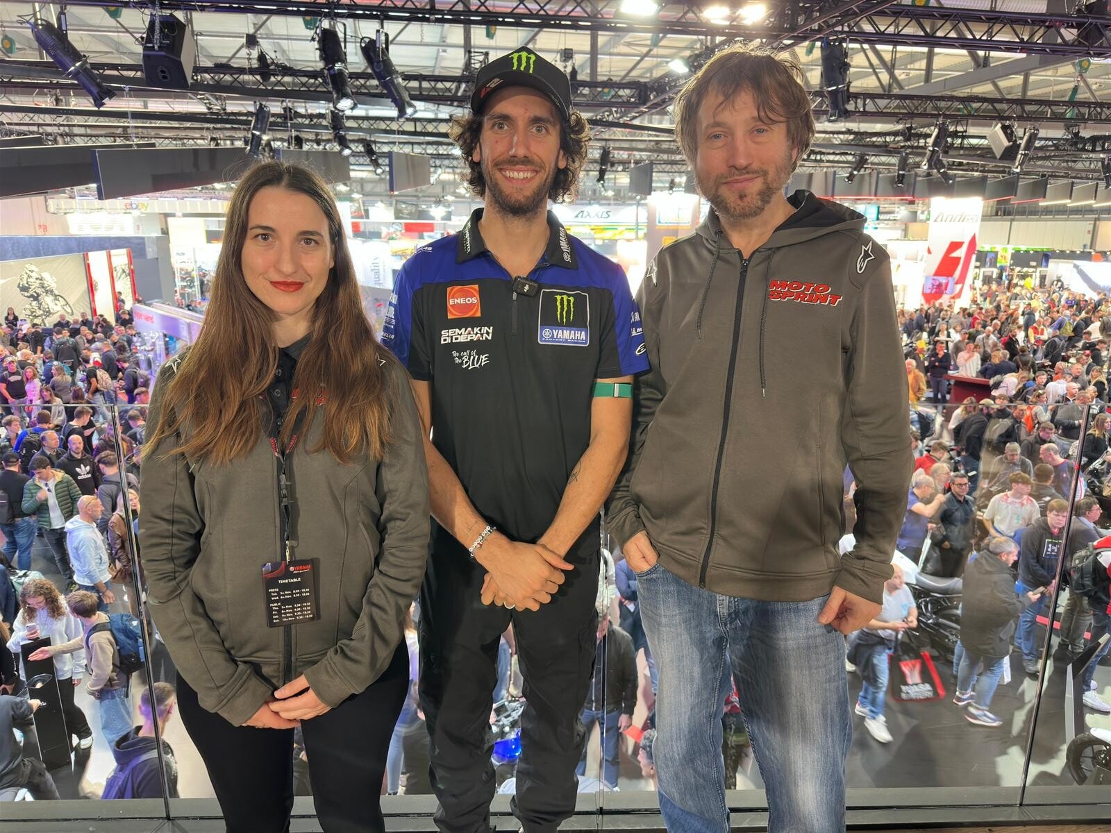 EICMA, la videointervista ad Alex Rins