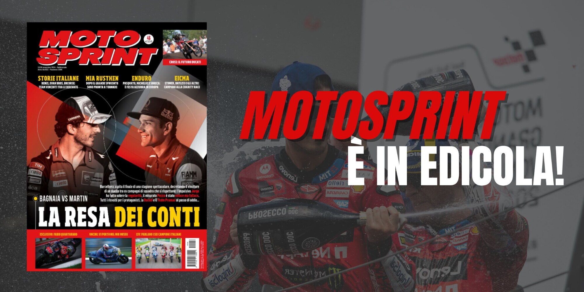 Motosprint è in edicola!
