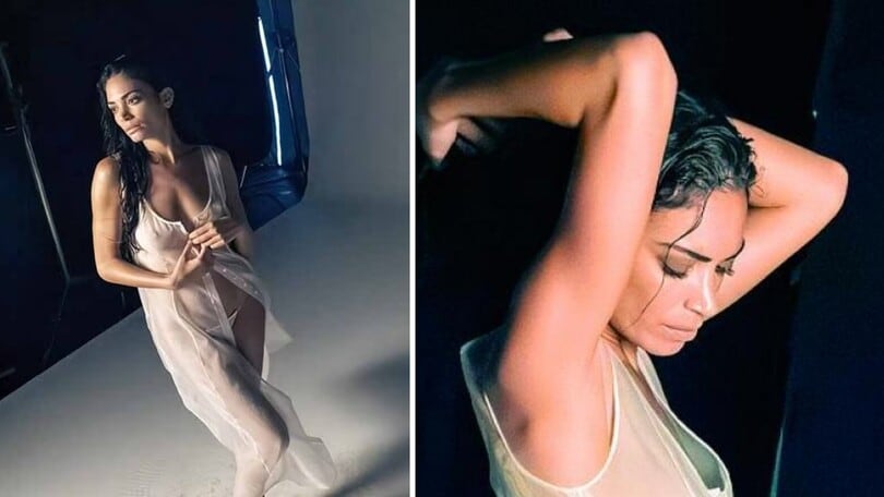 Elodie nuda nel calendario Pirelli: le foto del backstage