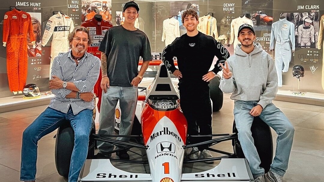 Bagnaia, Bastianini e Quartararo: dalla MotoGP alla McLaren di Senna