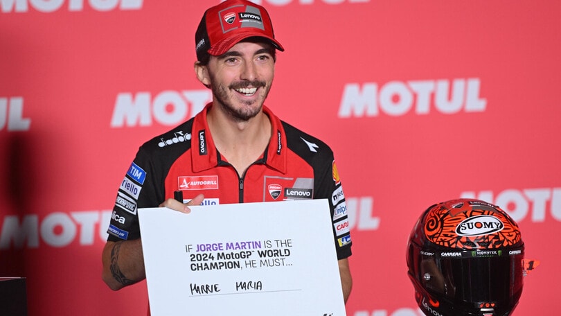 MotoGP, Bagnaia: “Martin campione? Se succede, deve sposarsi”
