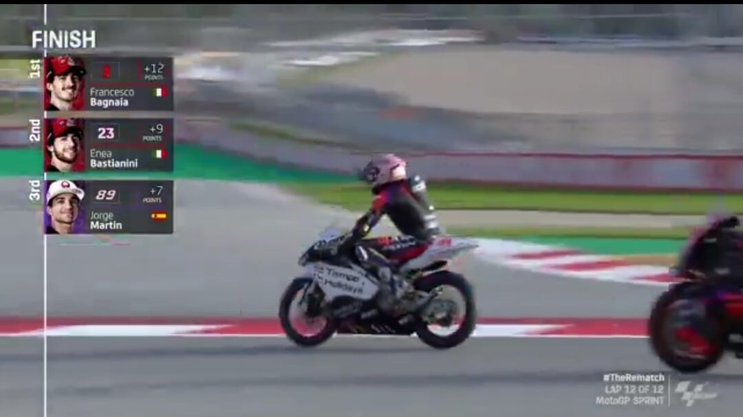 MotoGP Barcellona, Aleix Espargaro emoziona nel giro d'onore