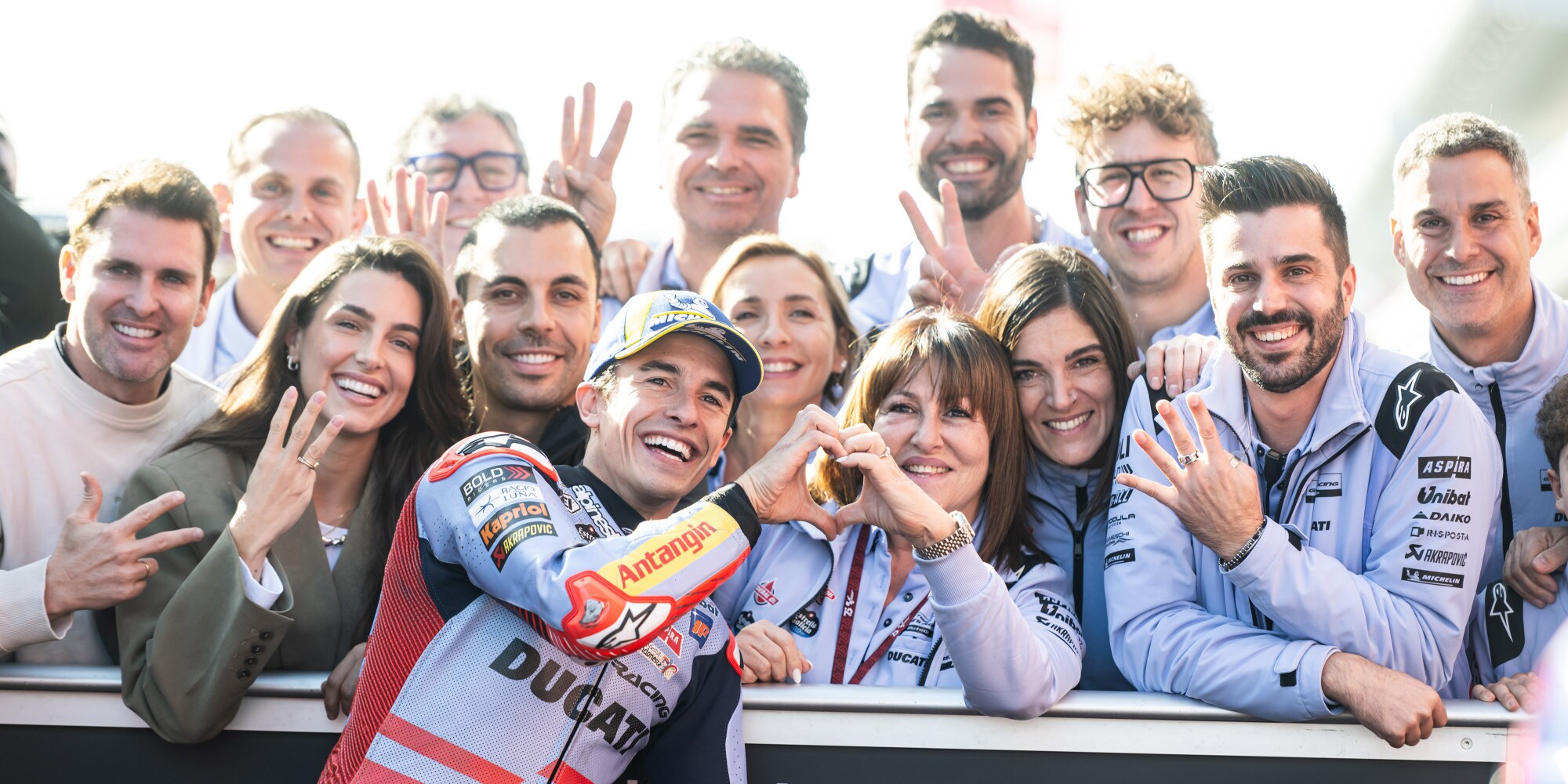 MotoGP, Marquez: “Gresini una famiglia, nel 2025 riparto da zero”
