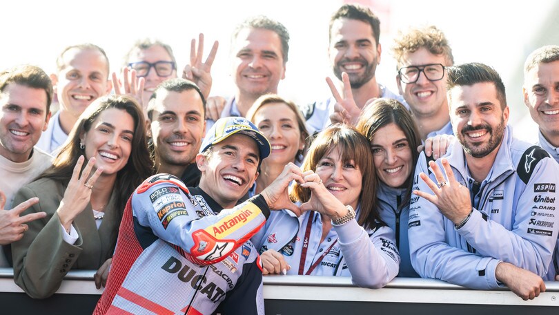 MotoGP, Marquez: “Gresini una famiglia, nel 2025 riparto da zero”