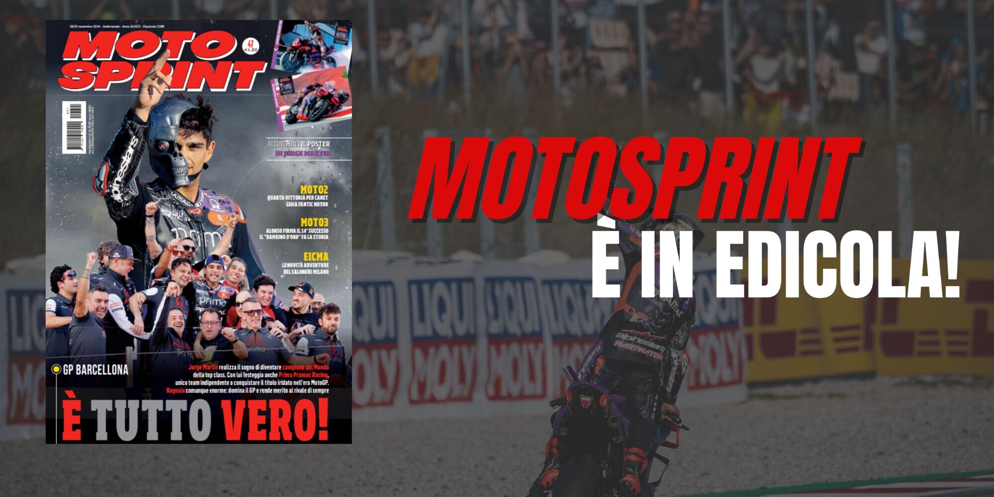 Motosprint è in edicola!