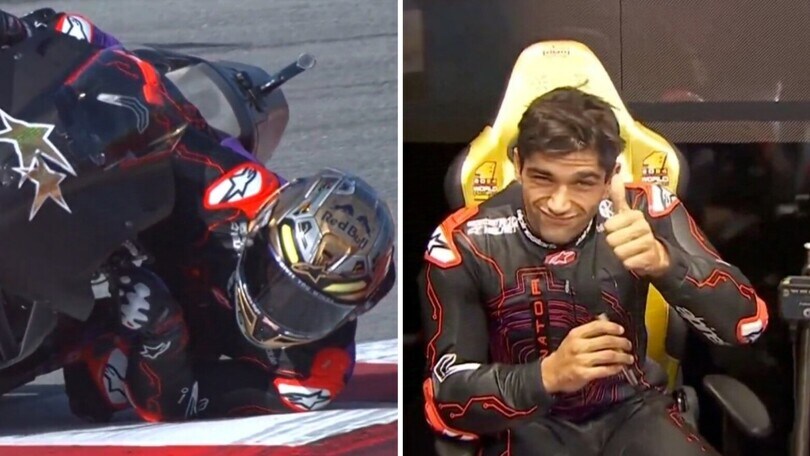 MotoGP Test Barcellona: Jorge Martin, le prime foto in sella all'Aprilia