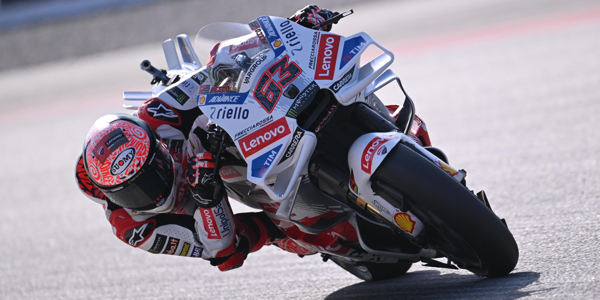 Test MotoGP Barcellona: Bagnaia lascia tutti... in bianco