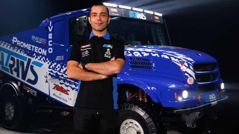 Dakar 2025, torna Petrucci con una nuova sfida firmata Prometeon e Italtrans