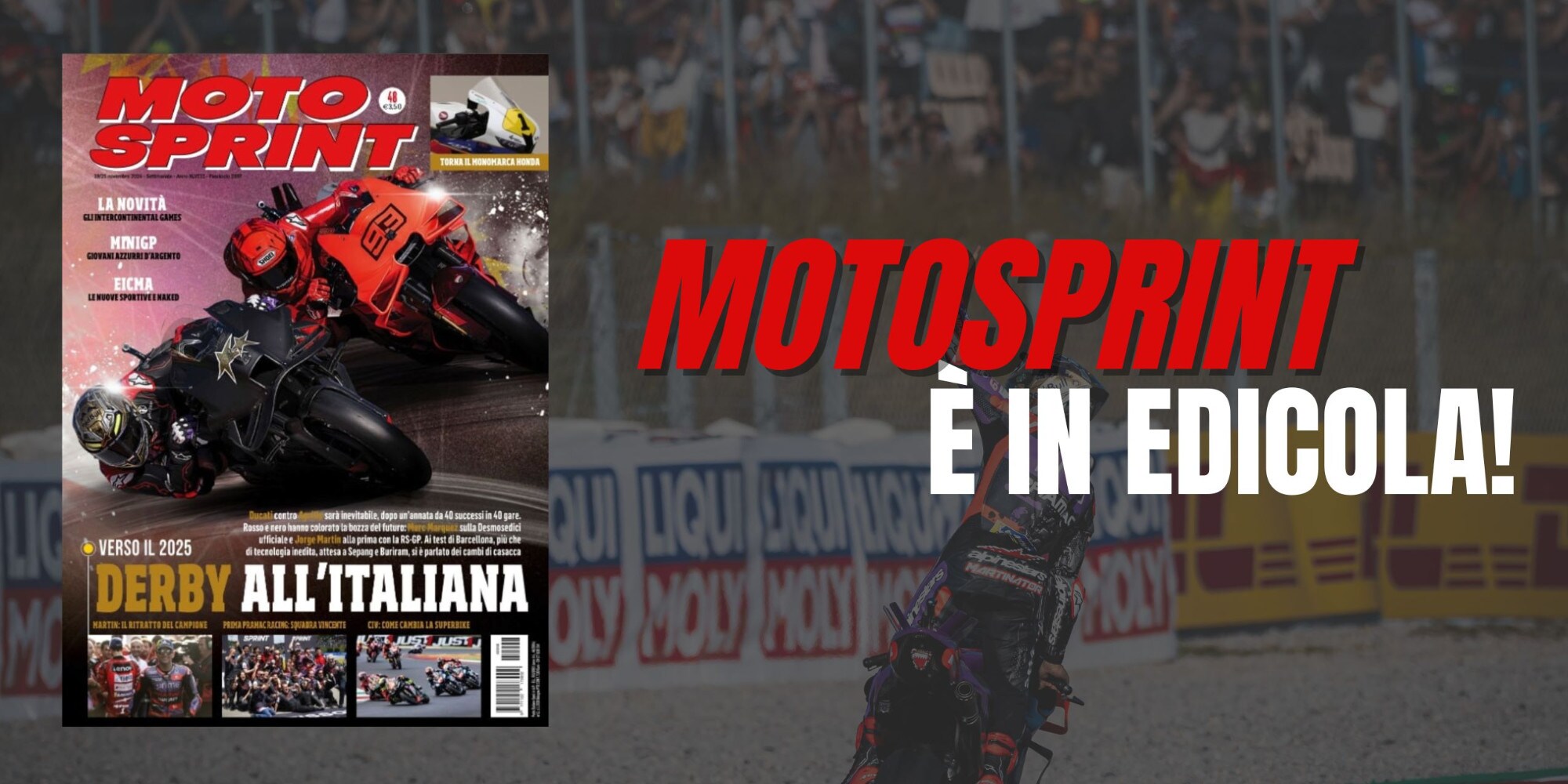 Motosprint è in edicola!