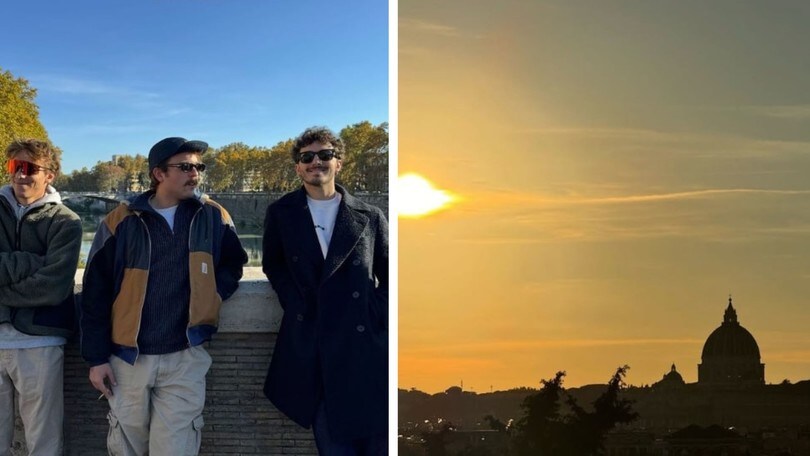 Vacanze romane per Pecco Bagnaia e Domizia Castagnini