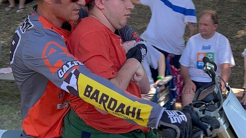 Bianconcini: “Il bello della Mototerapia? Dedicare del tempo per migliorare la vita a chi ha più bisogno di noi.”