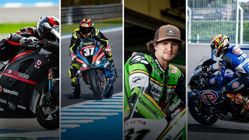 MotoGP e SBK insieme a Jerez: le immagini della prima giornata di test FOTO