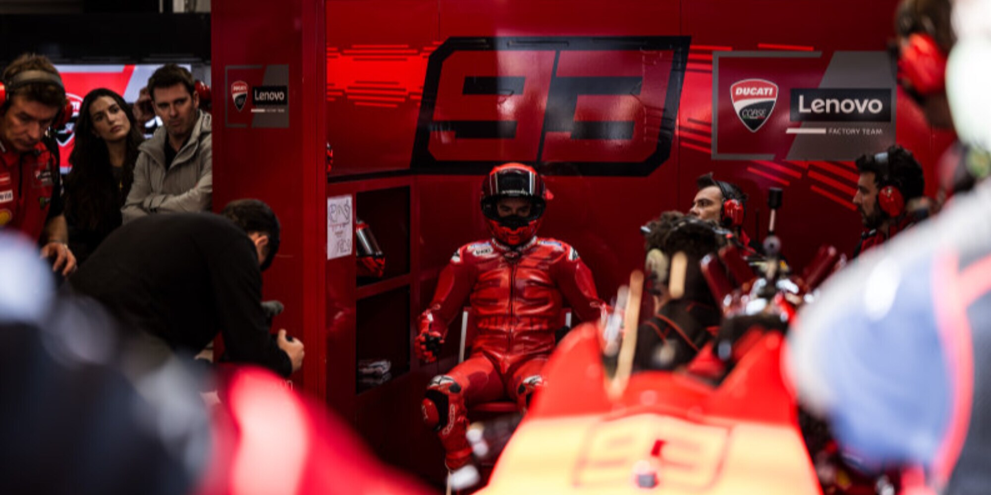 Marc Marquez: “Nel team Ducati comanda Pecco"