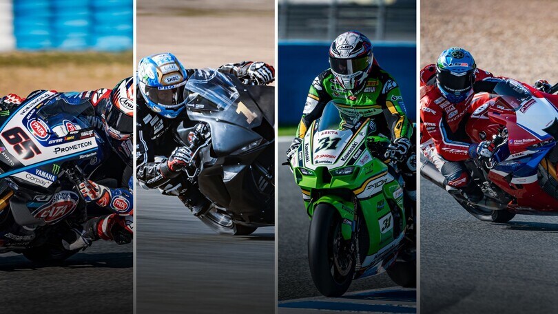 Jerez Test: le foto dell'ultima giornata del 2024 per le SBK