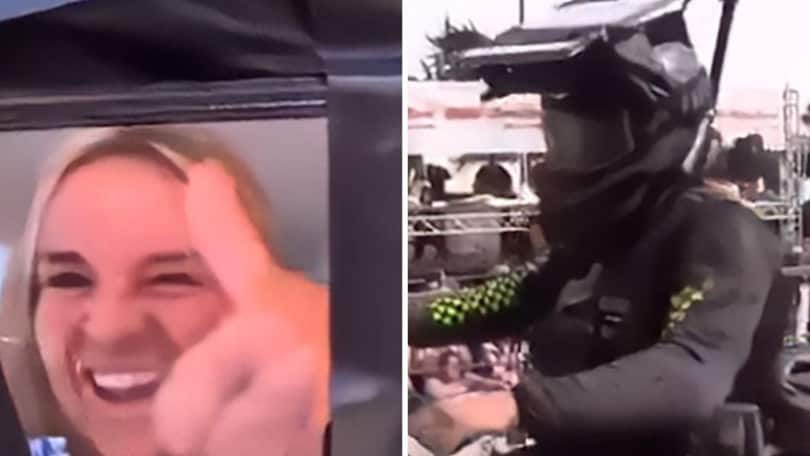 Ben Hunter, il pilota col diabete che ha corso in videochiamata con sua madre