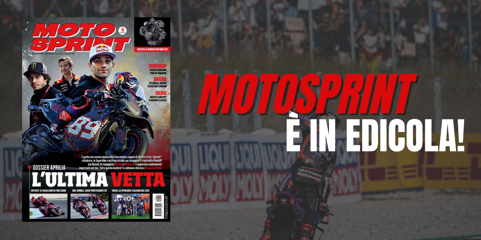 Motosprint è in edicola!