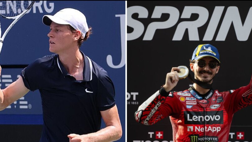 MotoGP: Pecco Bagnaia e Jannik Sinner, i due volti dello sport italiano