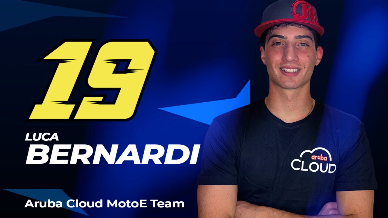 Bernardi torna al Mondiale: nel 2025 con Aruba Cloud in MotoE
