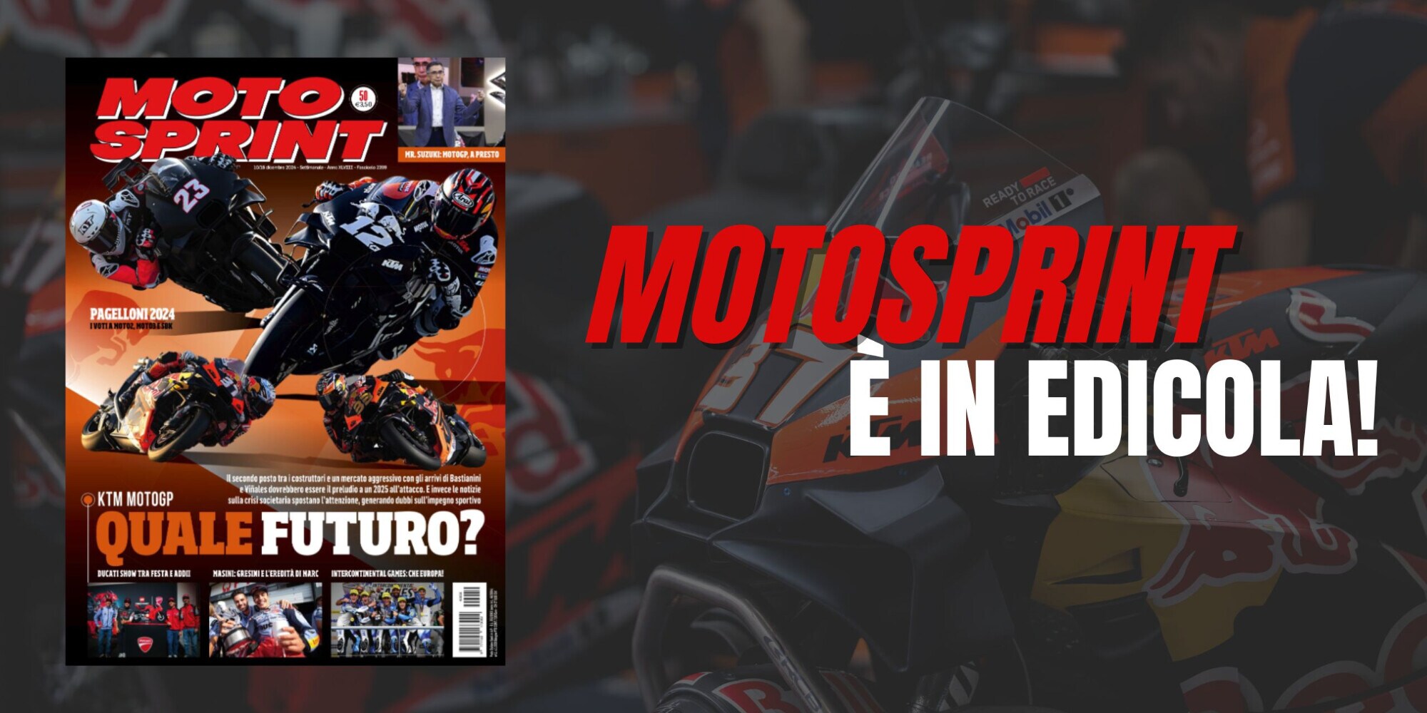 Motosprint è in edicola!
