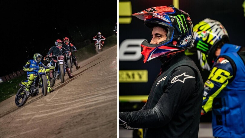 Valentino Rossi e Pecco Bagnaia, vacanze di natale di "traverso" al ranch