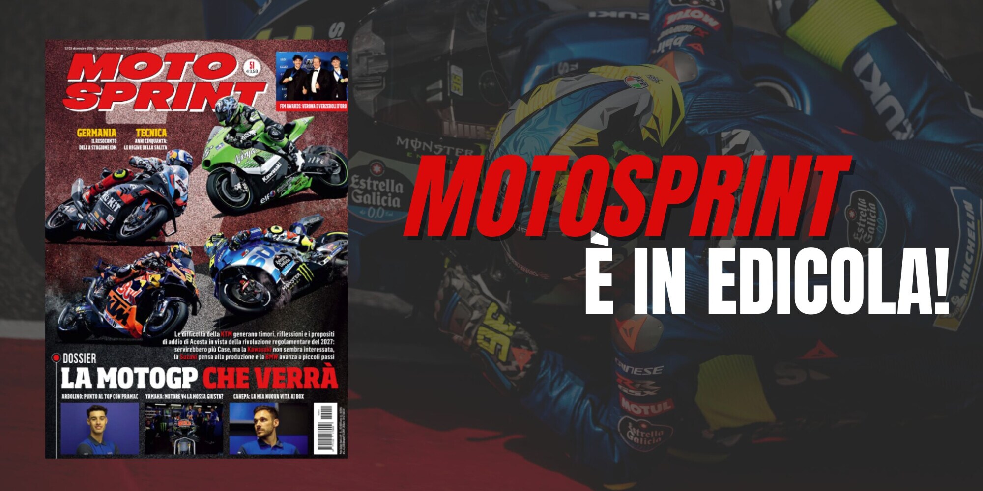 Motosprint è in edicola!