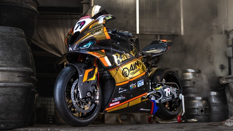 Una BMW... d'oro: l'eccentrica livrea 2025 del team Bathams Racing
