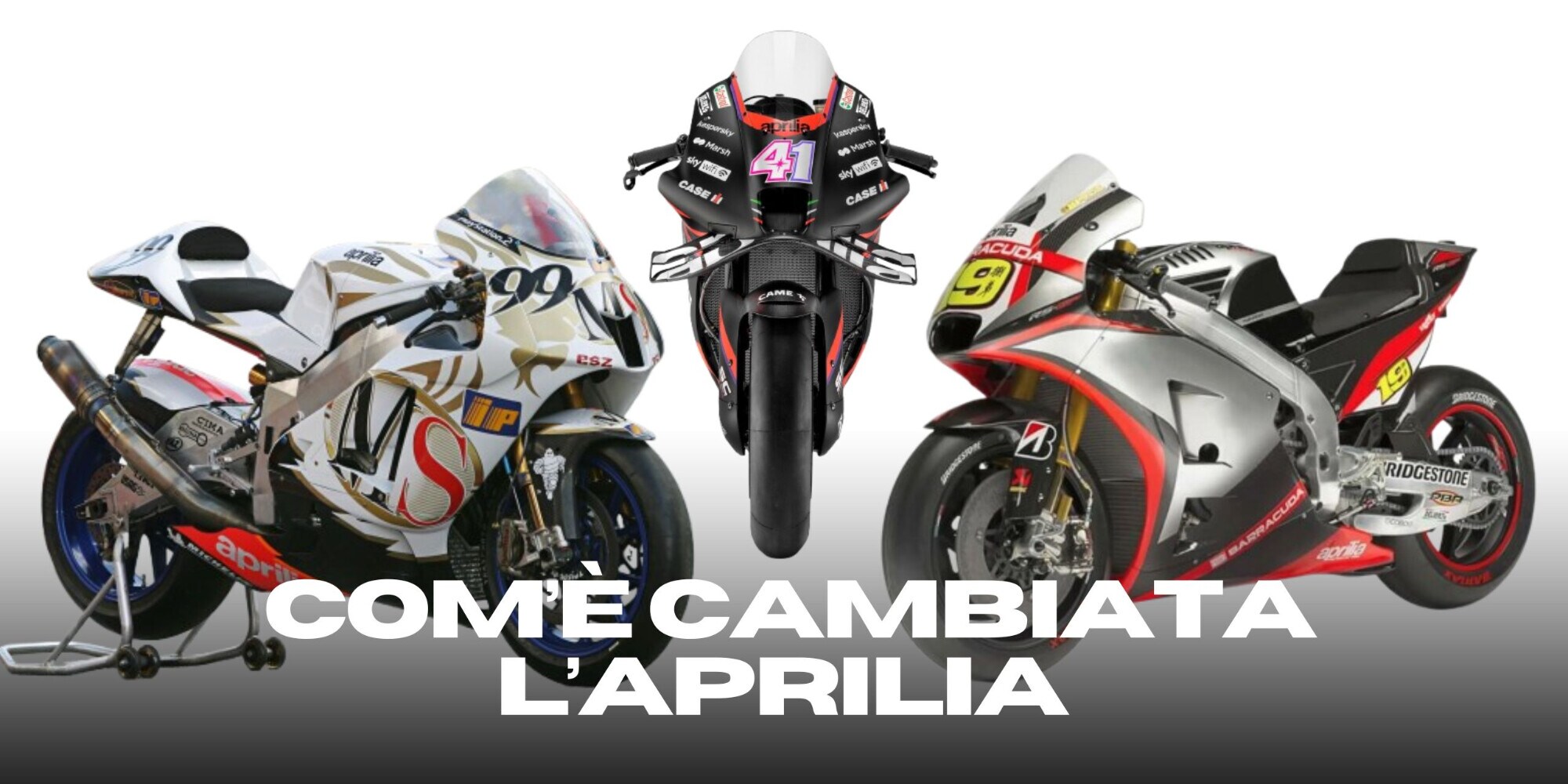 MotoGP, dalla RS Cube all’attuale RS-GP: com’è cambiata l’Aprilia?