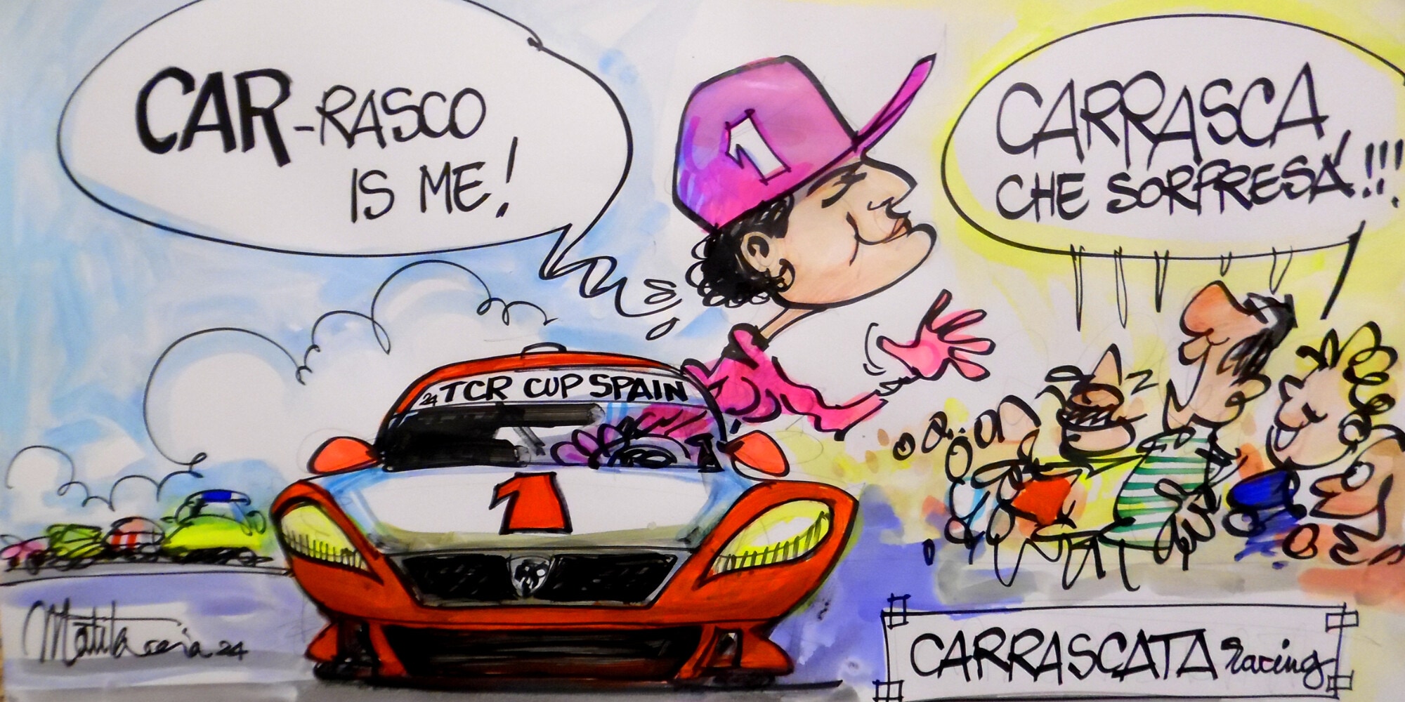 Ana Carrasco: moto o auto, l'esito non cambia | Io Guido da Sola