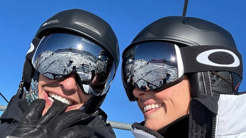 MotoGP, Marc Marquez capodanno sulla neve di Andorra insieme a Gemma Pinto