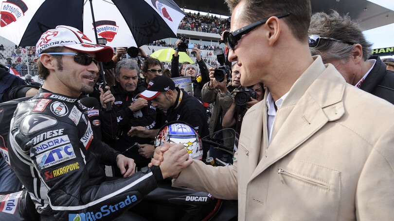 Michael Schumacher compie 56 anni: il rapporto con il mondo delle moto