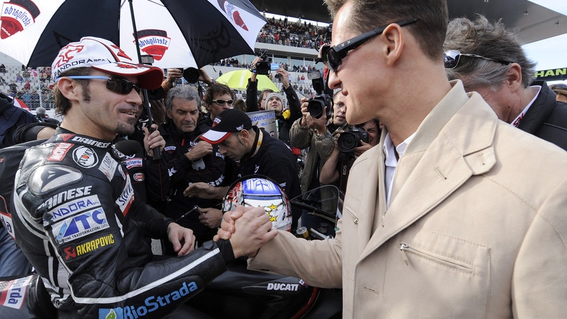 Michael Schumacher compie 56 anni: il rapporto con il mondo delle moto
