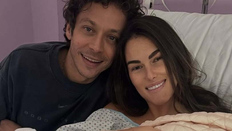 Valentino Rossi e Francesca Sofia Novello è nata la seconda figlia Gabriella
