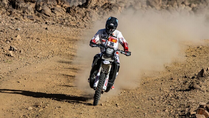 Dakar, che avventura per Montanari: al traguardo della 48h... senza respiro