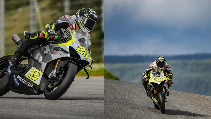 Andrea Iannone inizia bene il 2025, subito allenamento a Portimao