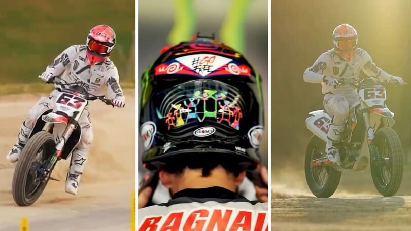 MotoGP, Pecco Bagnaia "in bianco" al Ranch in vista della 100km dei campioni